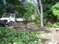  just a few loads - too hot..